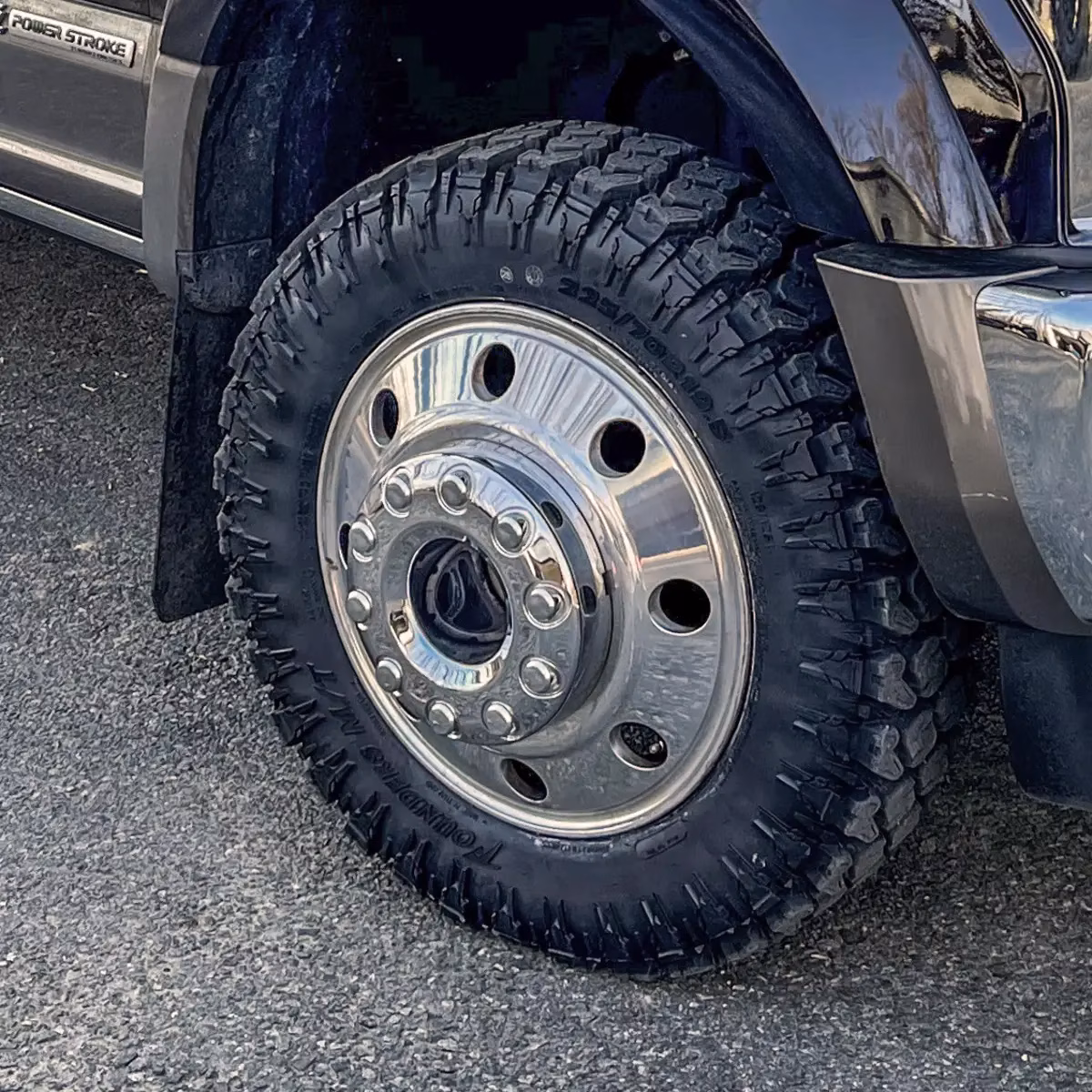 Founders 225 on work truck