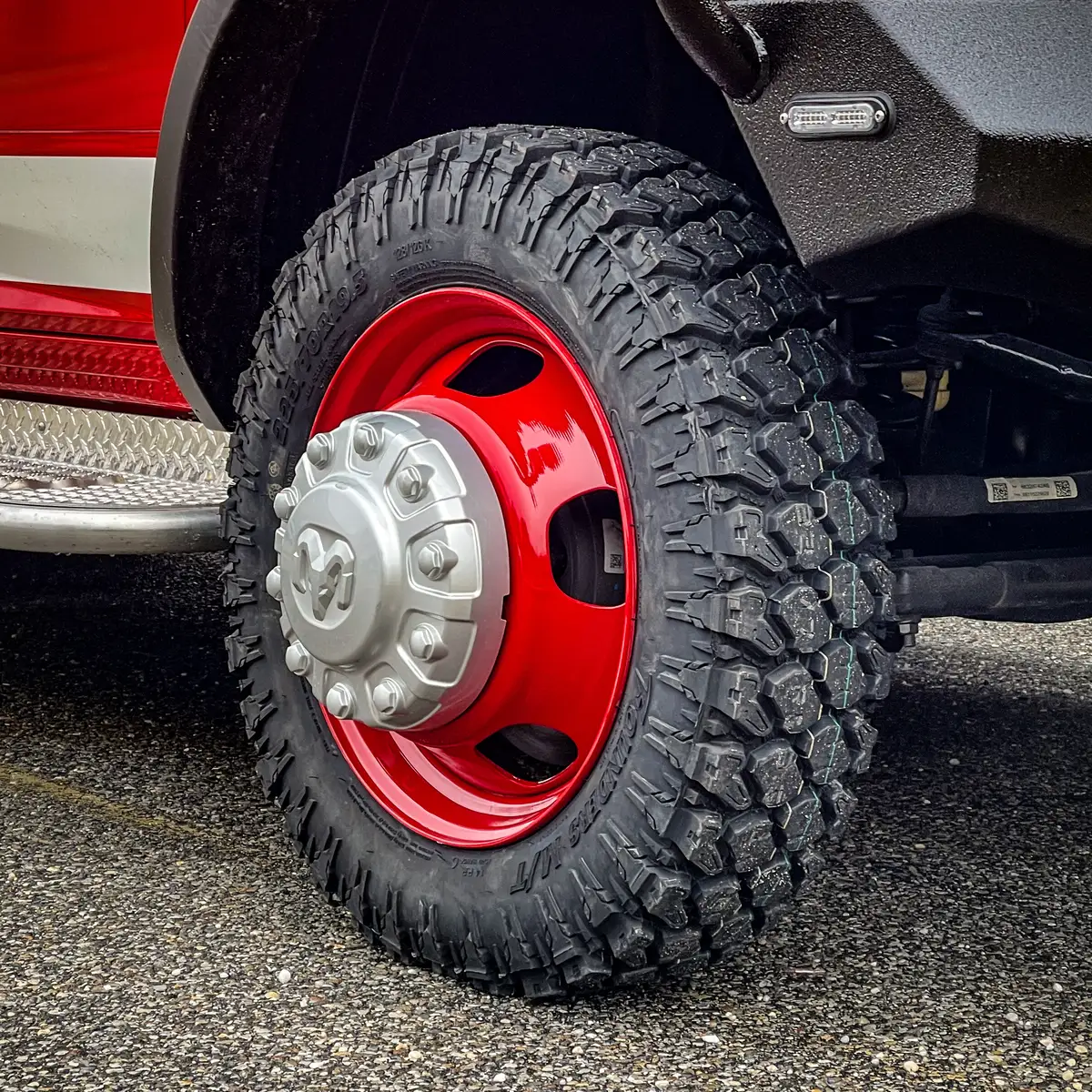 Tire close-up