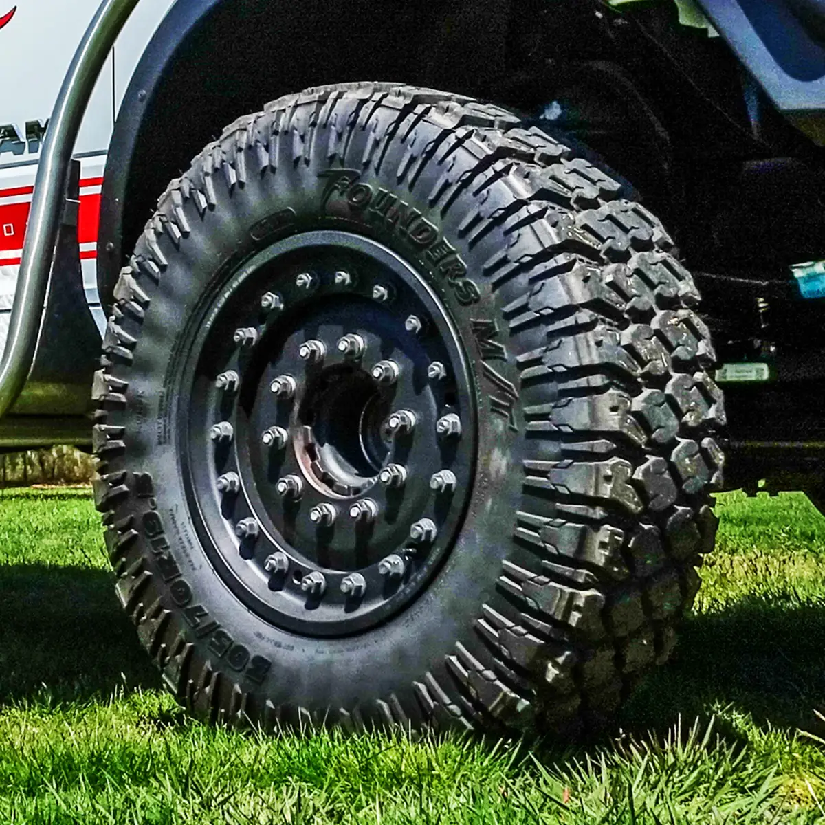 Mounted on truck
