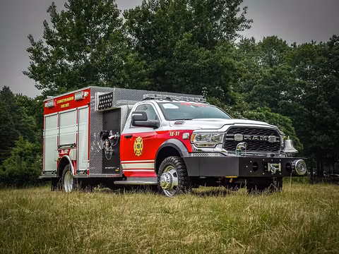 Livingston Manor NY fire department on Founders tires
