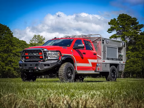 Rockland MA fire department on Founders tires