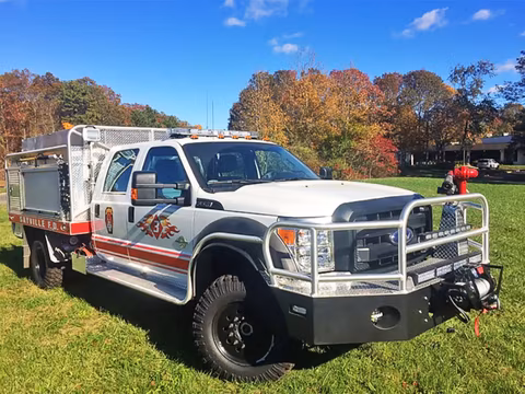 Sayville NY fire department on Founders tires