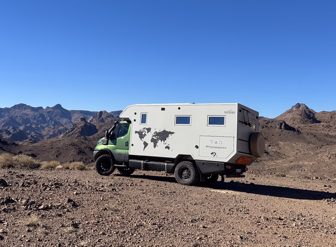 Founders tire on overland build