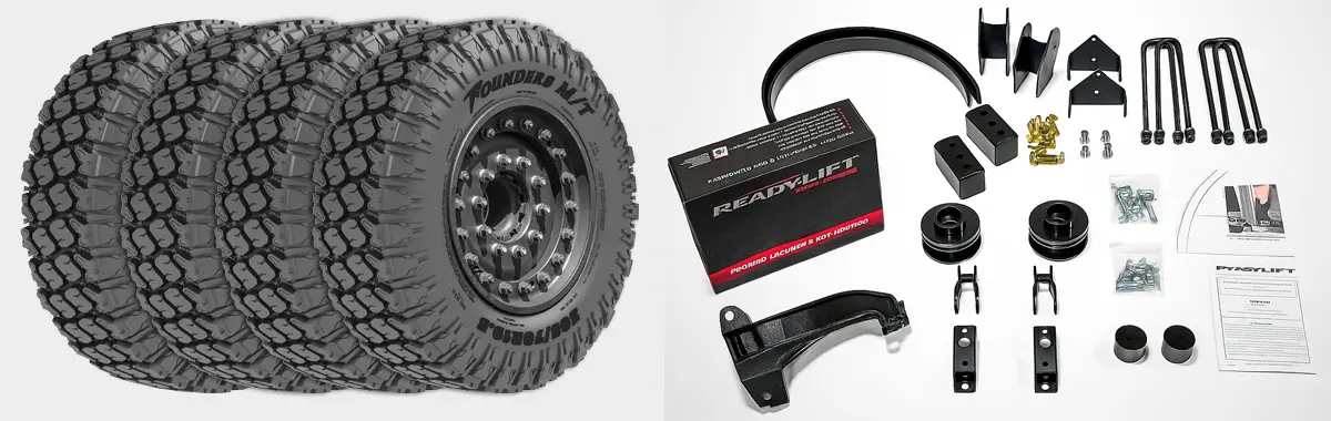 Super Single Conversion kit with Four Founders 305 MT's shown