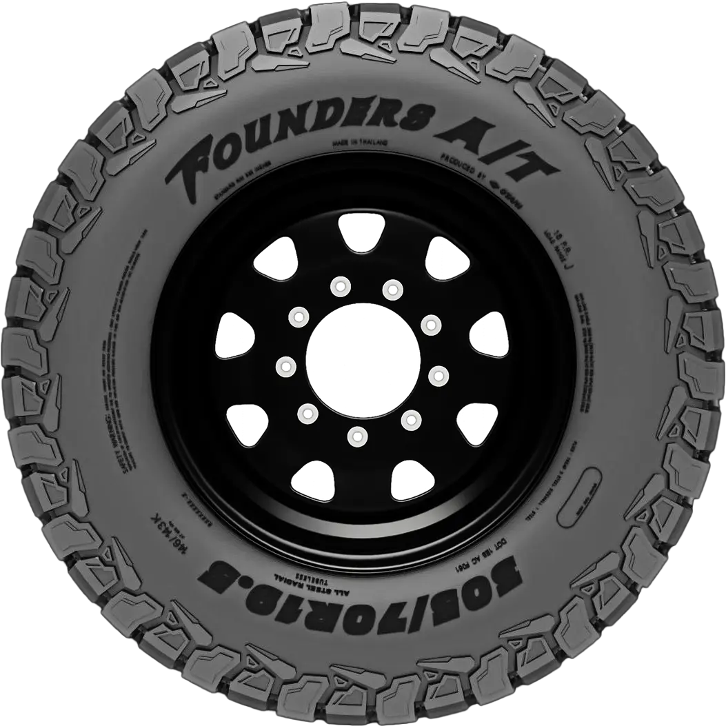 Founders 305 tire - side view