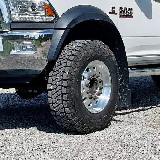 305 AT on a Boom Work Truck